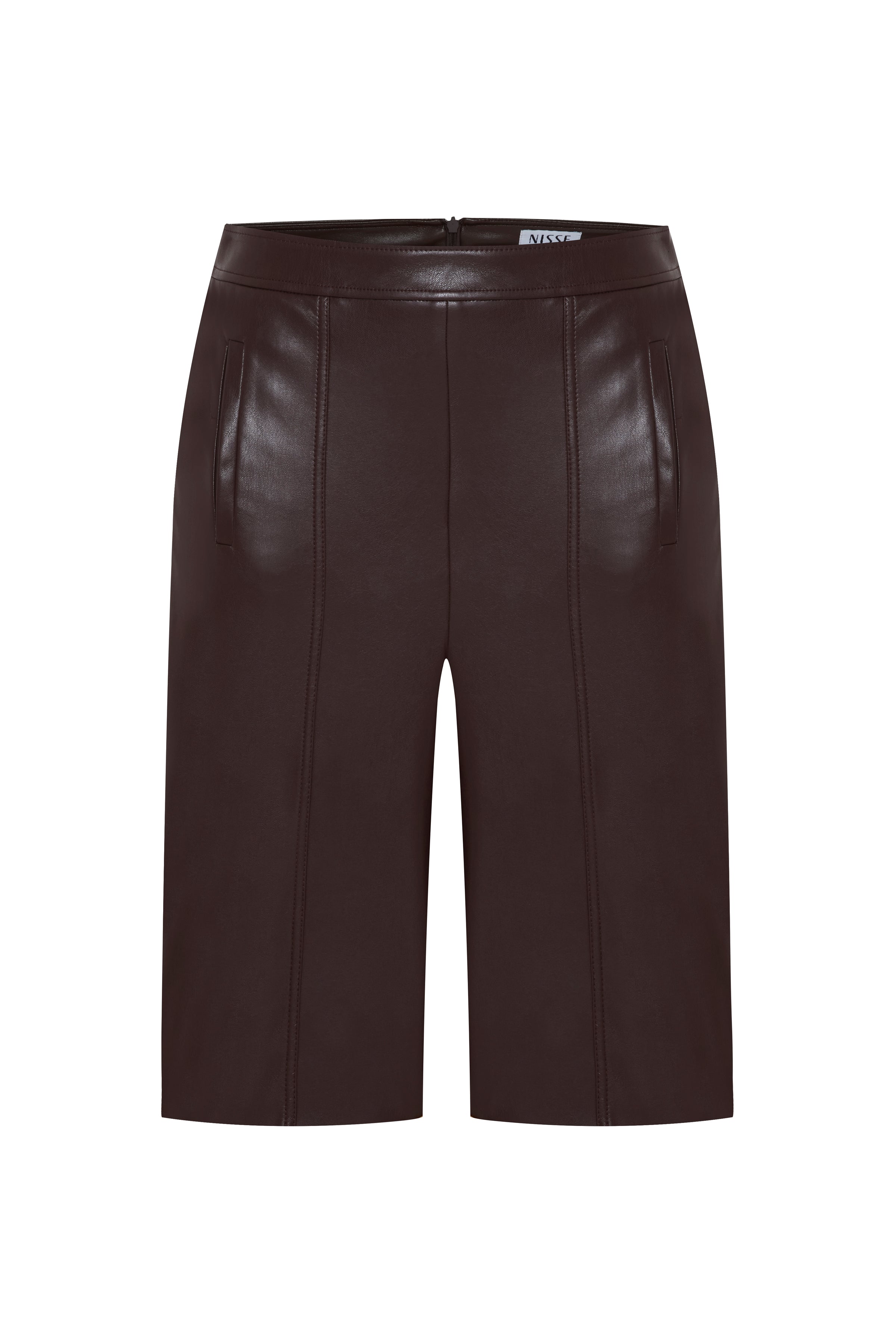 Bartoli Leather Bermuda