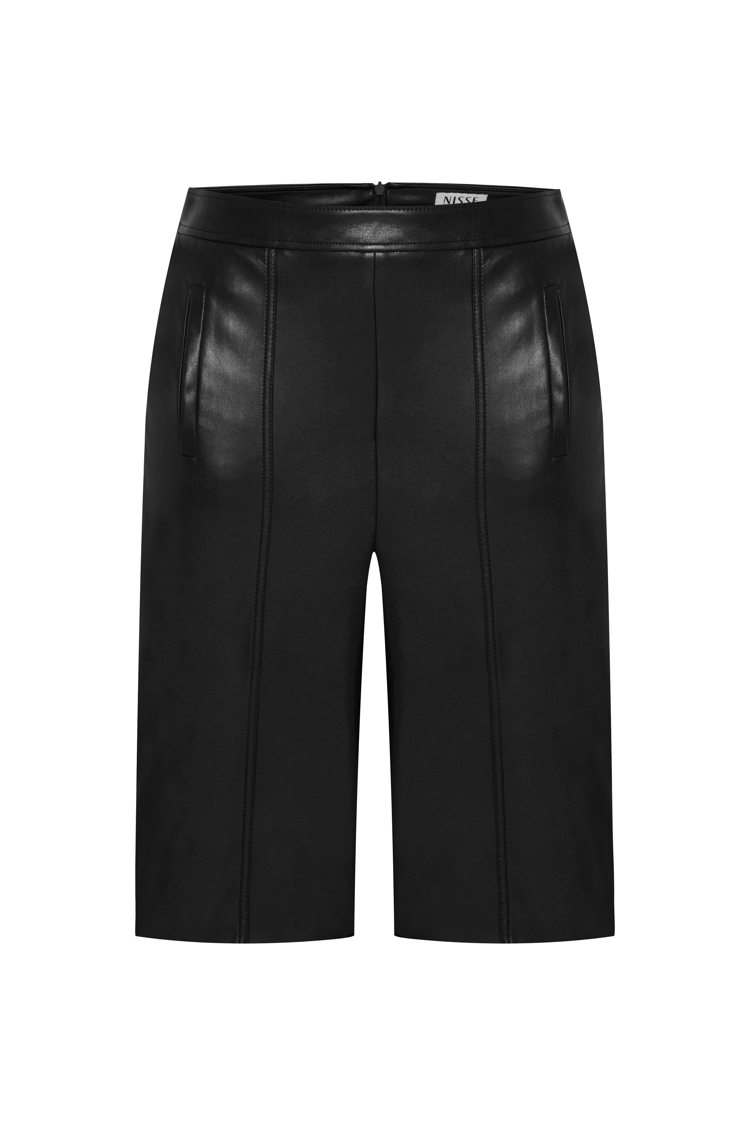 Bartoli Leather Bermuda